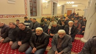 Türkelide Kadir Gecesinde camiler doldu taştı