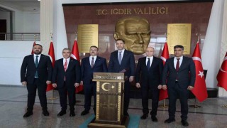 Türkiye ve Azerbaycan Enerji Bakanları Iğdırda