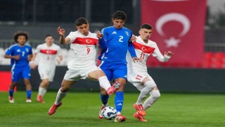 U20 Milli Futbol Takımı, İtalyaya 3-0 mağlup oldu