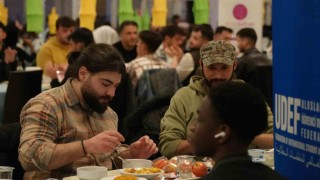 Uluslararası öğrenciler iftarda buluştu