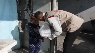 Ümraniyeden Gazzeye kardeşlik sofrası