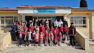 Üniversite öğrencilerinden ilkokul öğrencilerine destek