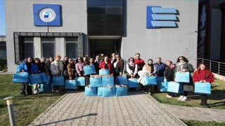 Üniversiteli gençler önce gönülleri sonra dizleri ısıttı