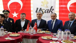 Uşak protokolü bayramlaşma töreninde buluştu