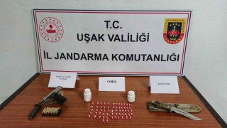 Uşakta kaçak kazı yapan 6 şüpheli suçüstü yakalandı