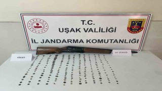 Uşakta Osmanlı ve Roma dönemlerine ait 232 adet sikke yakalandı