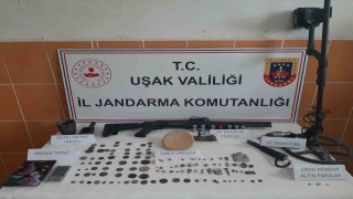 Uşakta tarihi eser kaçakçısı yakalandı