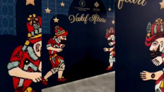 Vakıflar Edremitte bu yıl ilk kez iftar sofrası kurdu