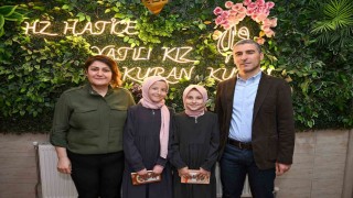 Vali Aktaş, Hz. Hatice Yatılı Hafızlık Kız Kuran Kursu öğrencileriyle iftar sofrasında buluştu