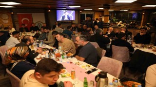 Vali Aydoğdu, Ramazanın son iftarında gazetecilerle bir araya geldi