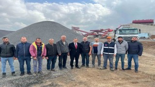 Vali Ekici İdilde taş toplama ve kırma tesisinde incelemede bulundu