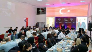 Vali Kızılkaya, emniyet mensuplarıyla iftar programında buluştu