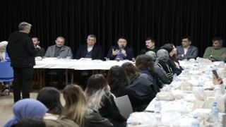 Vali Musa Işın KYKlı öğrencilerle sahurda buluştu