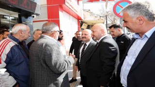 Vali Varol, esnaflarla bir araya geldi