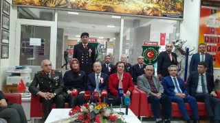 Vali Yiğitbaşı şehitler derneğini ziyaret etti