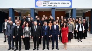 Vali Yılmaz’dan Gazi Mustafa Kemal Ortaokulu’na Ziyaret