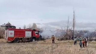 Vanda anız yangını