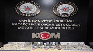 Vanda çok sayıda gümrük kaçağı malzeme ele geçirildi