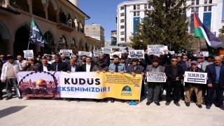 Vanda Dünya Kudüs Gününde basın açıklaması düzenlendi