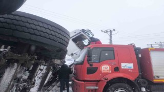 Vanın Erciş ilesinde trafik kazası: 1 yaralı