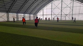 Vartoda futbol kursu yoğun katılımla devam ediyor