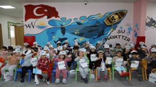 VASKİden miniklere su bilinci etkinliği