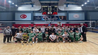 Voleybolda Düzce Belediyesi şampiyon