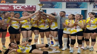 Voleybolda şampiyon Düzce 1907 SK oldu