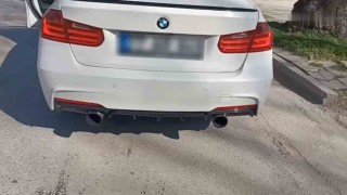 Yalovada abartılı egzoz denetimi: 6 araç trafikten men edildi