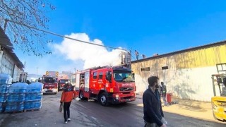 Yalovada ahşap ürünleri üretim tesisinde korkutan yangın