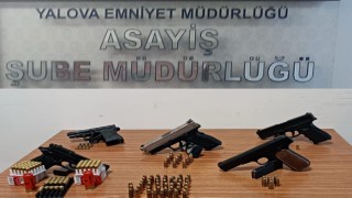 Yalovada ruhsatsız silah operasyonu: 12 gözaltı