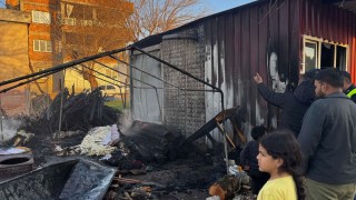 Yangın Mağduru Aileye Belediye Başkanı Sahip Çıktı