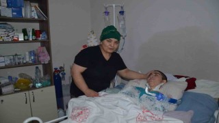 Yatağa bağımlı genç kadının dramı