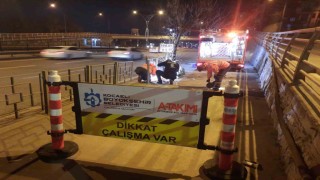 Yaya güvenliğini attırmak için üstyapı çalışmaları 7/24 sürüyor
