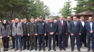 Yozgatta bayramda şehitler unutulmadı