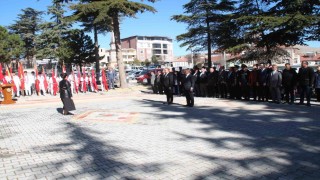 Yunakta Çanakkale Zaferinin 110. yıl dönümünde şehitler anıldı
