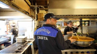 Zabıta ekiplerinden lokanta ve restoranlara denetim