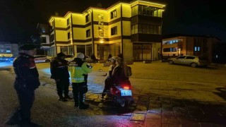 Zonguldakta motosiklet denetimlerinde 45 sürücüye ceza