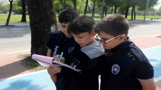 23 Nisanda denetimler minik zabıtalardan