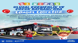 23 Nisanda toplu ulaşım ücretsiz