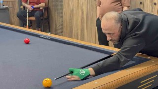 240 sporcu bilardo turnuvasında buluştu