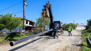 3 bin 500 metrelik altyapı dönüşümü ile 10 mahalleye kesintisiz içme suyu
