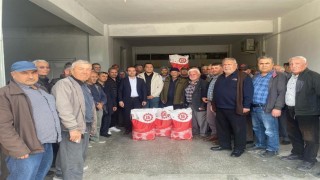 60 bin dekar alana ekilecek ayçiçek tohumu dağıtıldı