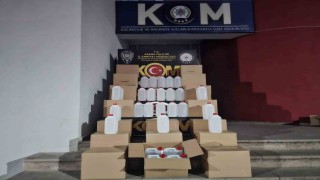 Adanada 980 litre sahte içki ele geçirildi: 2 gözaltı