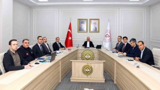 Adıyamanda kentteki çalışmalarla ilgili toplantı yapıldı
