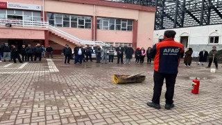 AFADdan yangın eğitimi