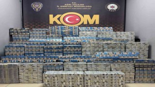 Ağrıda 7 bin 950 paket kaçak sigara ele geçirildi