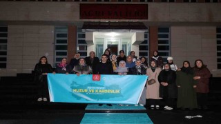 Ağrıda başlayan huzur ve kardeşlik yolculuğu Mardinde devam edecek