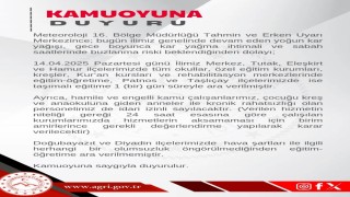 Ağrıda eğitime ara