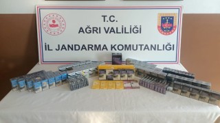 Ağrıda kaçak sigara operasyonu: 4 gözaltı